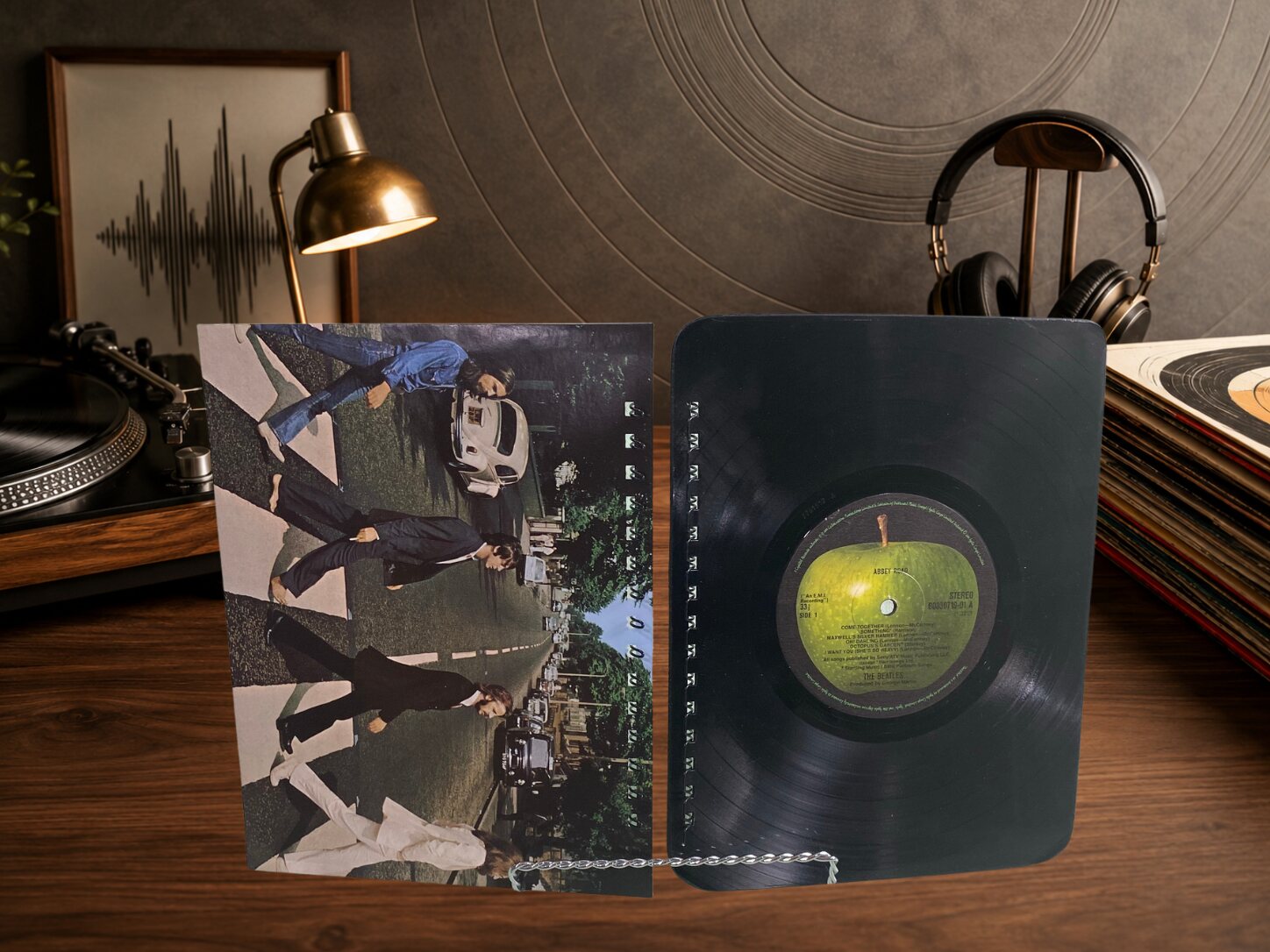 The Beatles Vinyl Record Journal — open or alternate view
