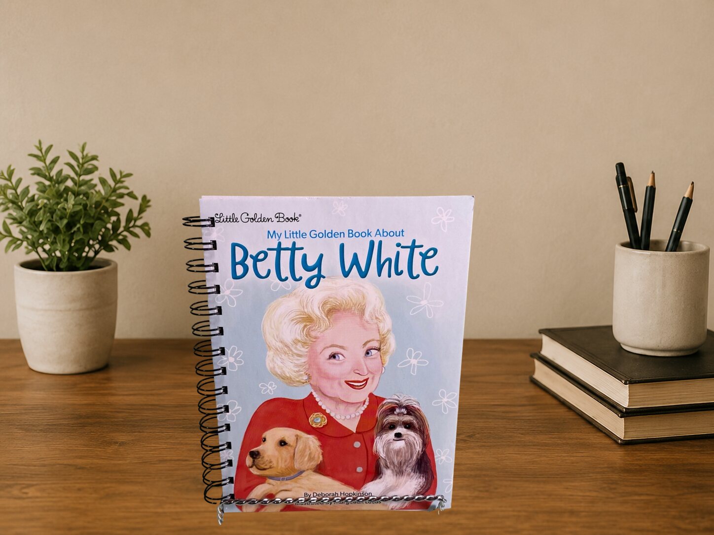 Betty White Book Journal photographed by Tangled in Tradition