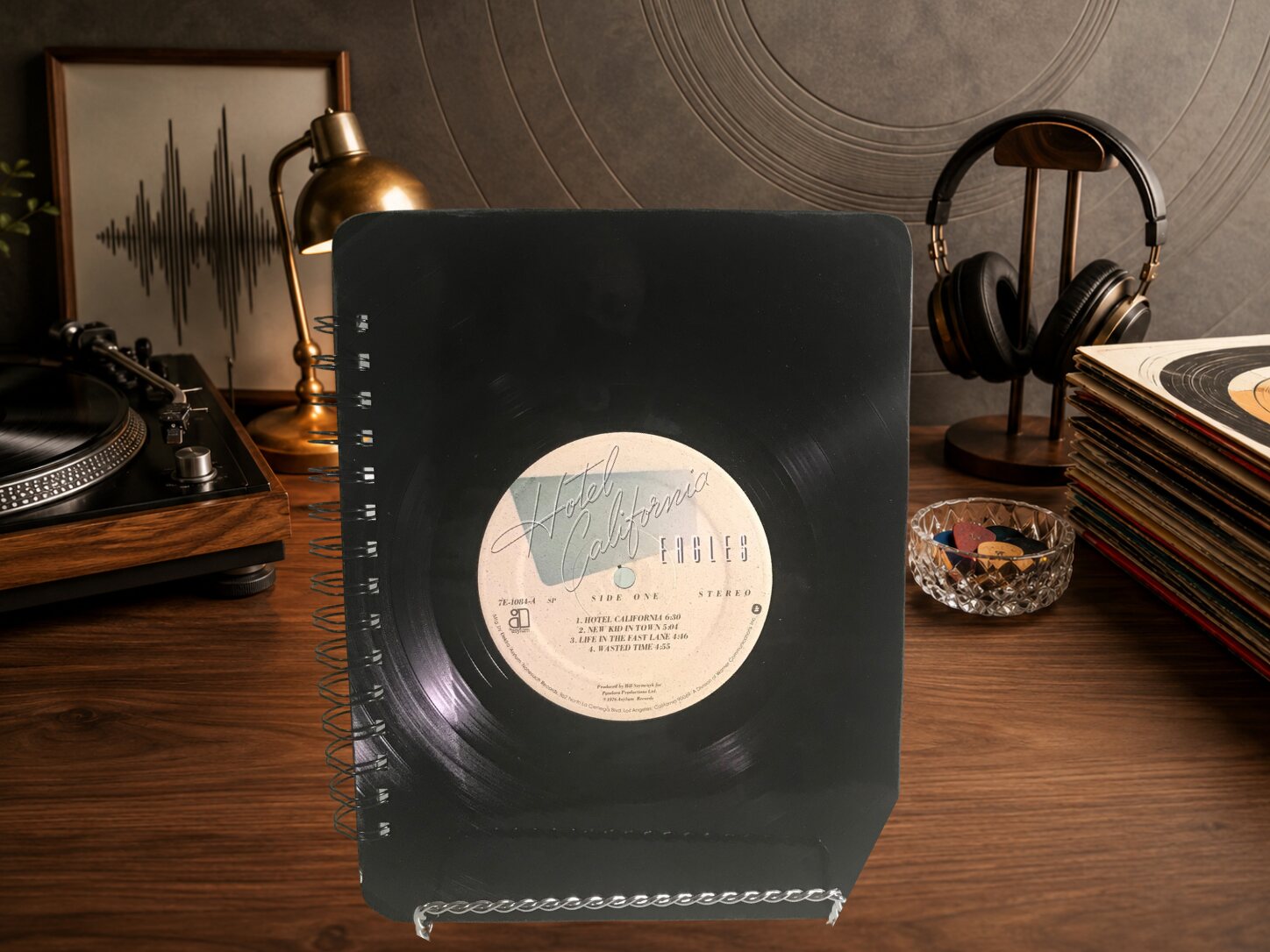 The Eagles Vinyl Record Journal — open or alternate view
