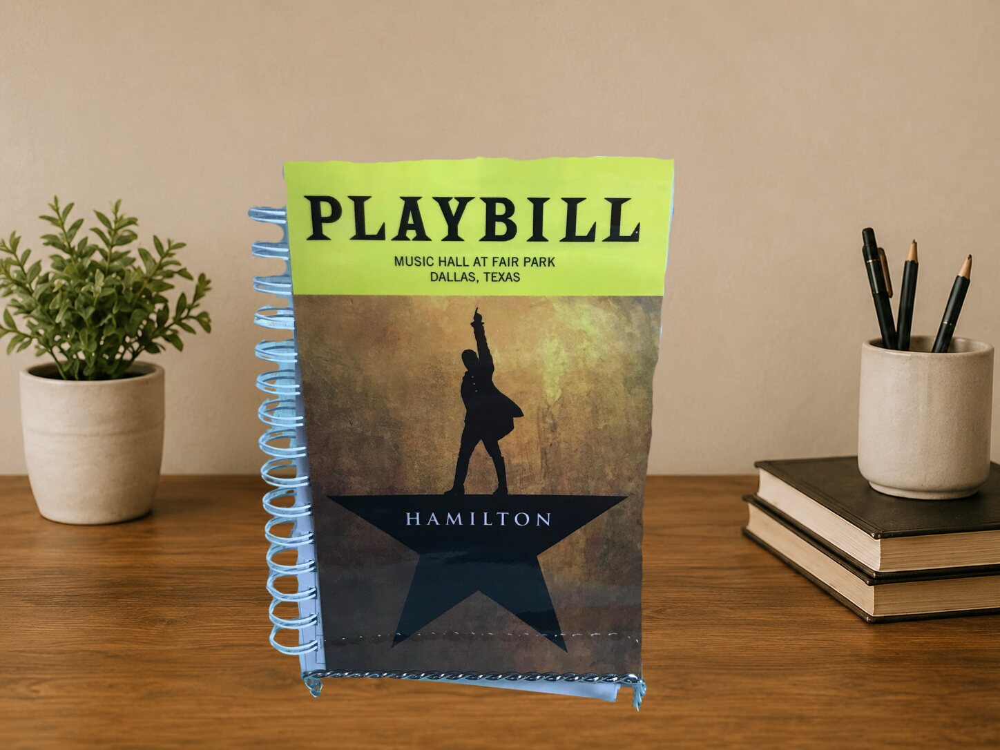Hamilton Playbill Journal