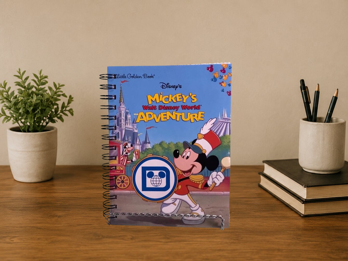 Mickey's Walt Disney Adventure Book Journal photographed by Tangled in Tradition