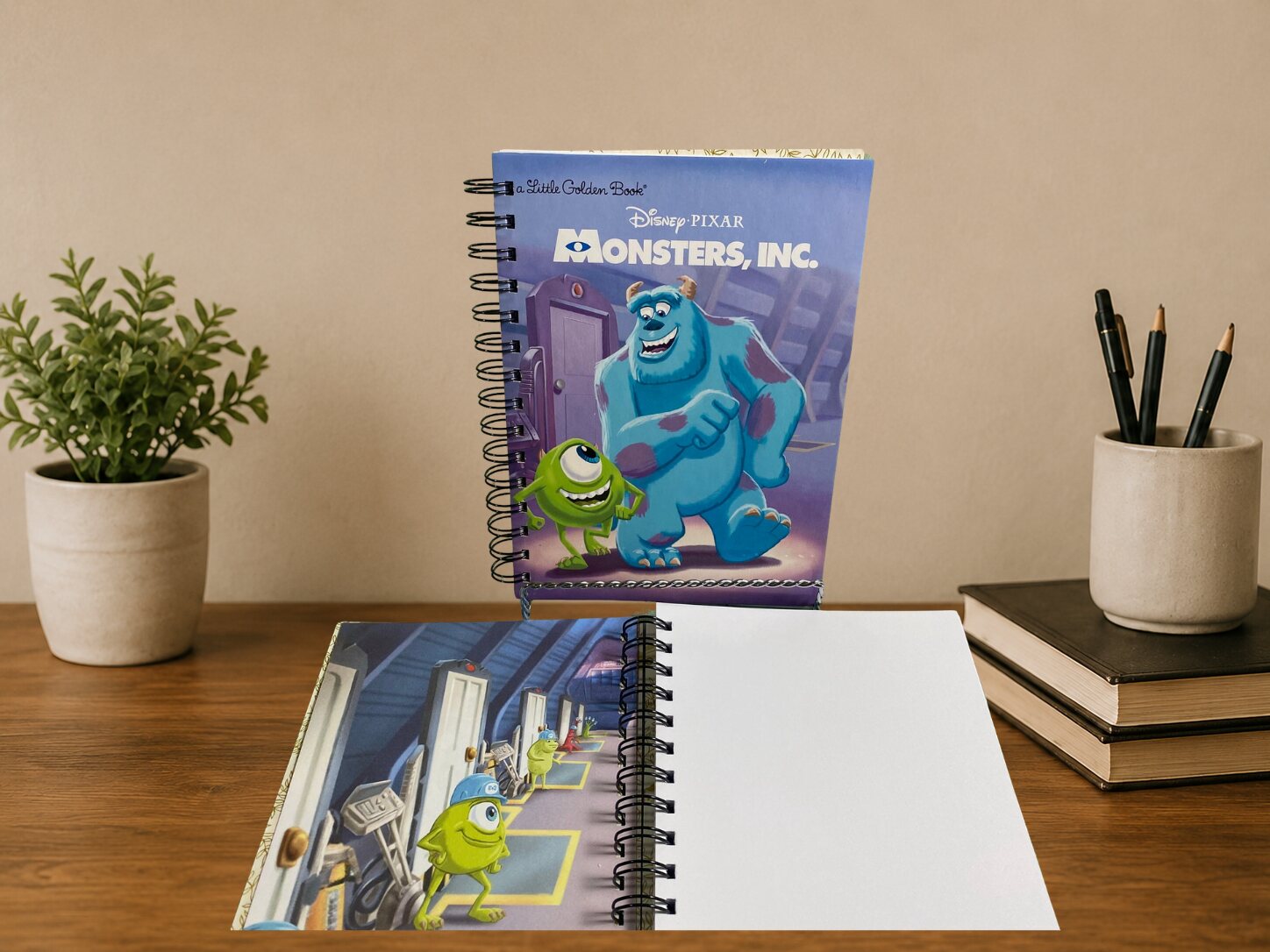 Monsters, Inc. Book Journal — open or alternate view
