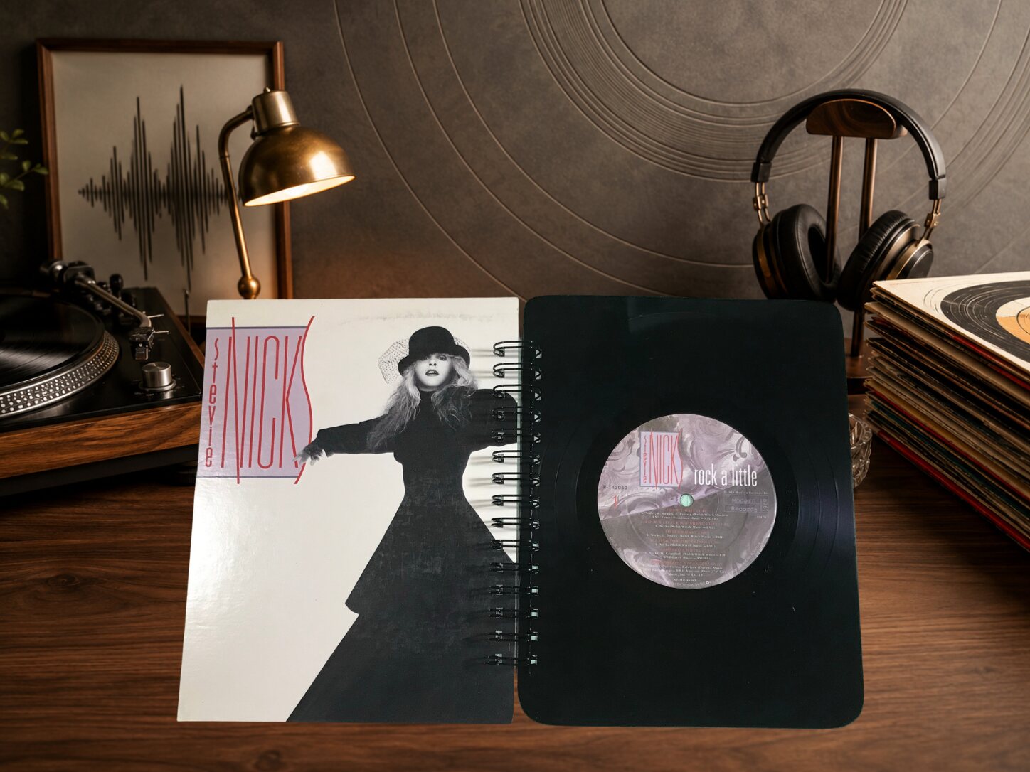 Stevie Nicks Vinyl Record Journal photographed by Tangled in Tradition