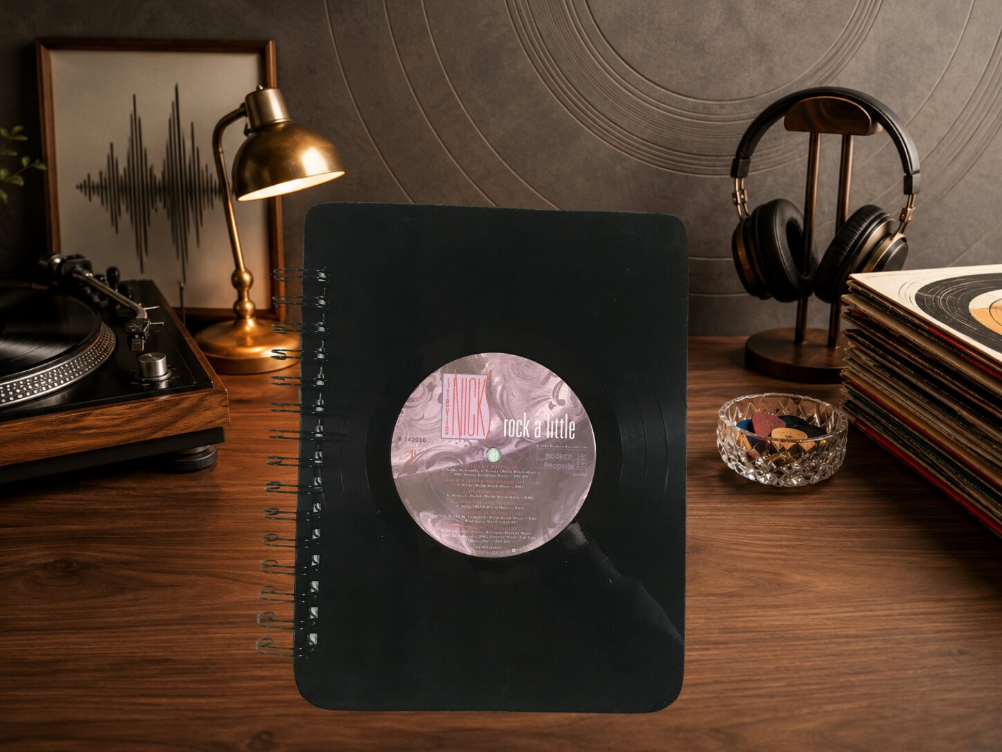Stevie Nicks Vinyl Record Journal — open or alternate view